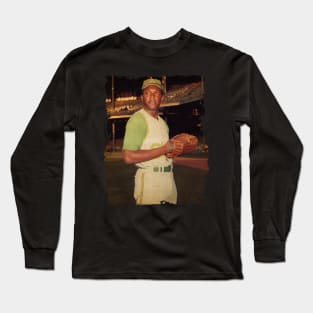 Vida Blue in Oakland Athletics Vintage #2 Long Sleeve T-Shirt